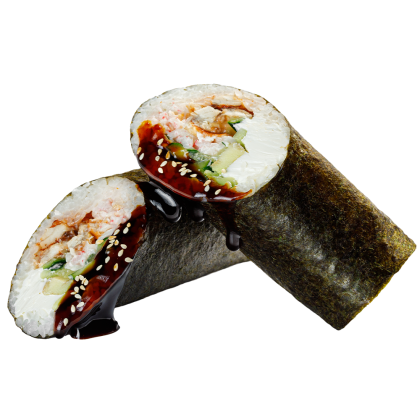 Sushi wrap z węgorzem