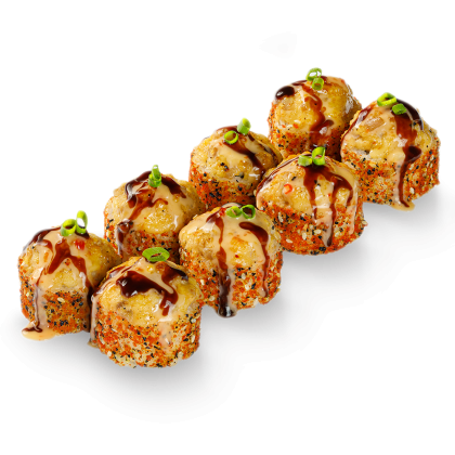 Pieczony roll z tuńczykiem