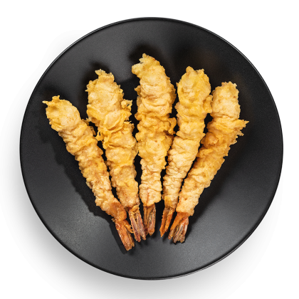 Krewetki w tempurze z sosem sweet chili