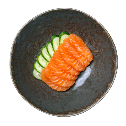 Sashimi z łososia