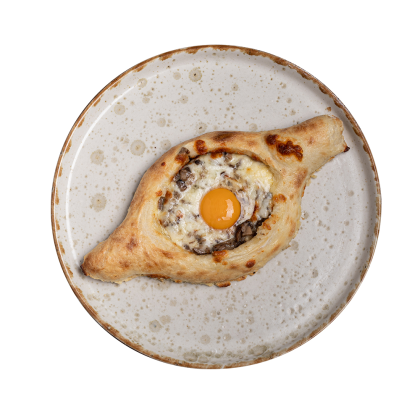 Chaczapuri po adżarsku z borowikami i pieczarkami 330g