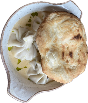 Chinkali z krewetkami 4szt
