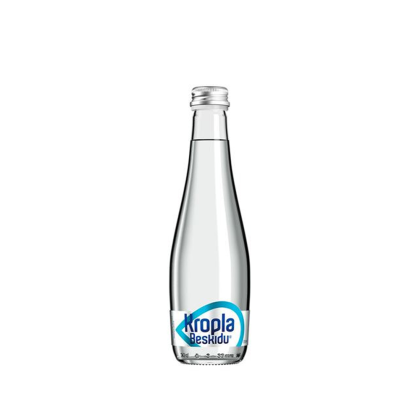 Woda Kropla beskidu nie gazowana szkło 0,33l