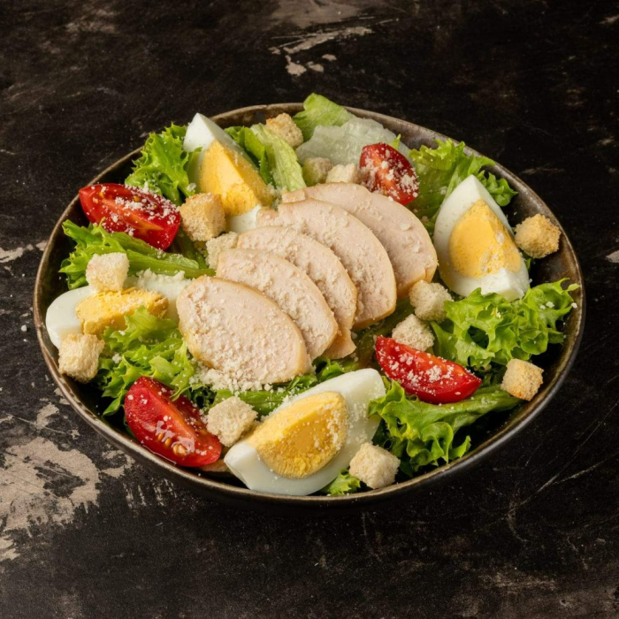  Салат "Цезар" з куркою(220г)